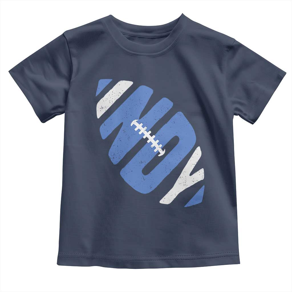 IFC Blue Football Lovers Game Day Toddler T Shirt TS11 Navy Print Your Wear
