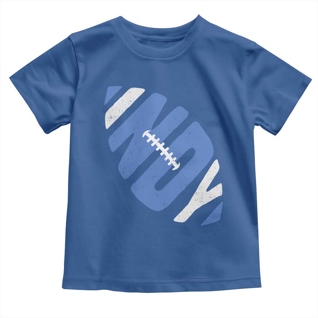 IFC Blue Football Lovers Game Day Toddler T Shirt TS11 Royal Blue Print Your Wear