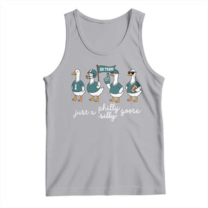 Funny Just A Silly Goose Football Tank Top PFE Sport Lover Game Day TS11 Athletic Heather Print Your Wear