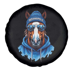 IFC Football Lover Spare Tire Cover Blue Equine Shoe Sport Fan Game Day TS11 Print Your Wear
