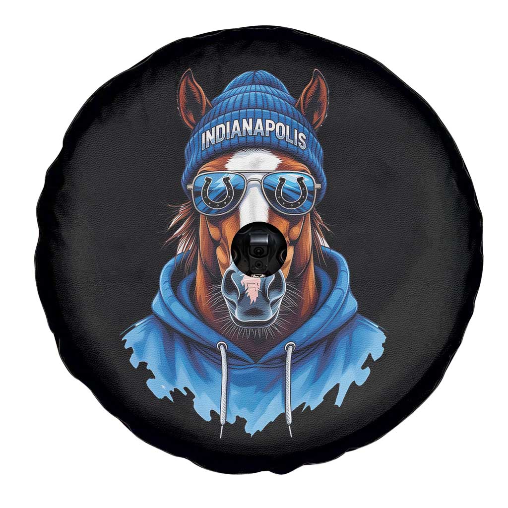 IFC Football Lover Spare Tire Cover Blue Equine Shoe Sport Fan Game Day TS11 Print Your Wear
