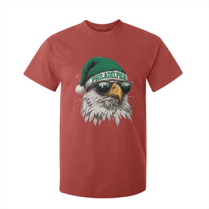 Christmas Football Lover T Shirt For Kid Funny Green Santa PFE City Silhouette TS11 Red Print Your Wear