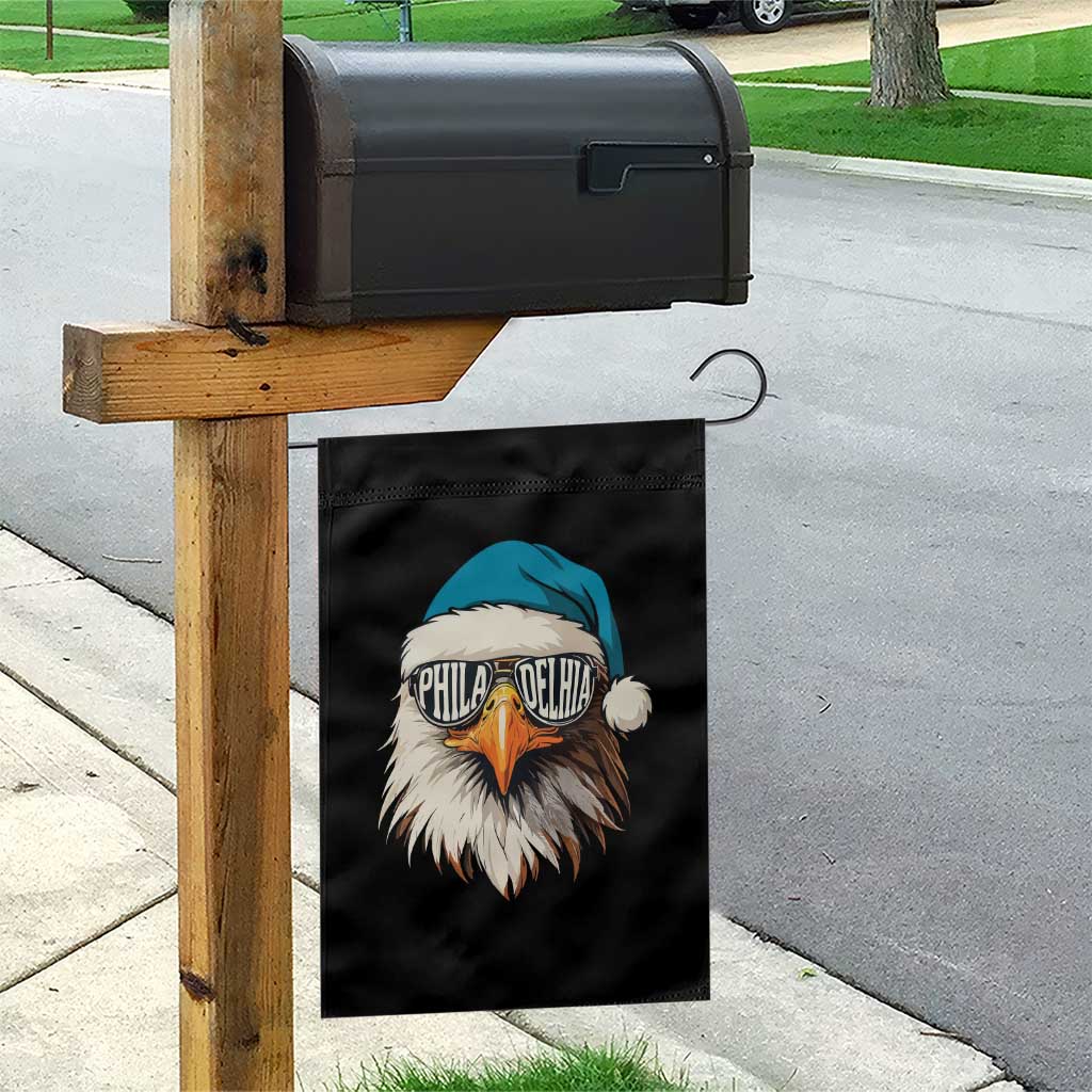Christmas Philadelphia Fan Garden Flag Santa Eagles Sport Philly Fan Game Day TS11 Print Your Wear