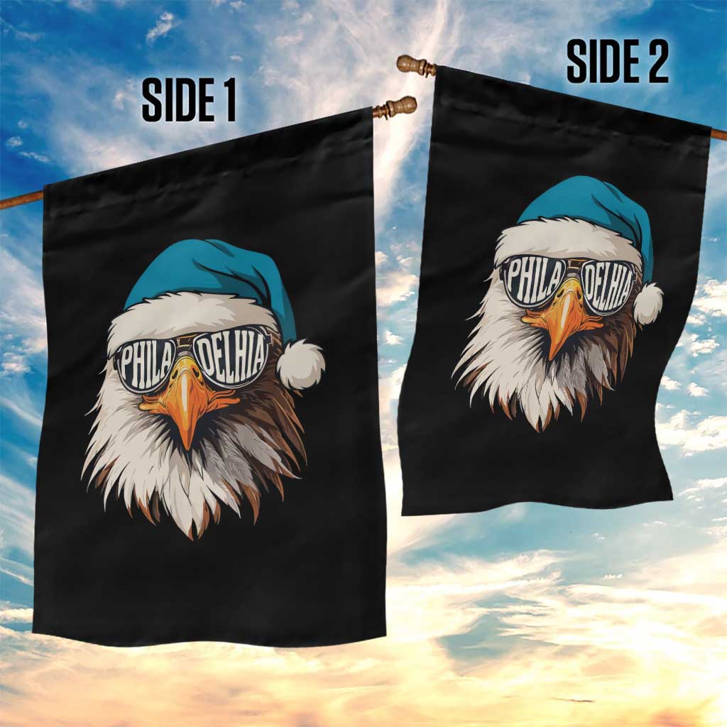 Christmas Philadelphia Fan Garden Flag Santa Eagles Sport Philly Fan Game Day TS11 Print Your Wear