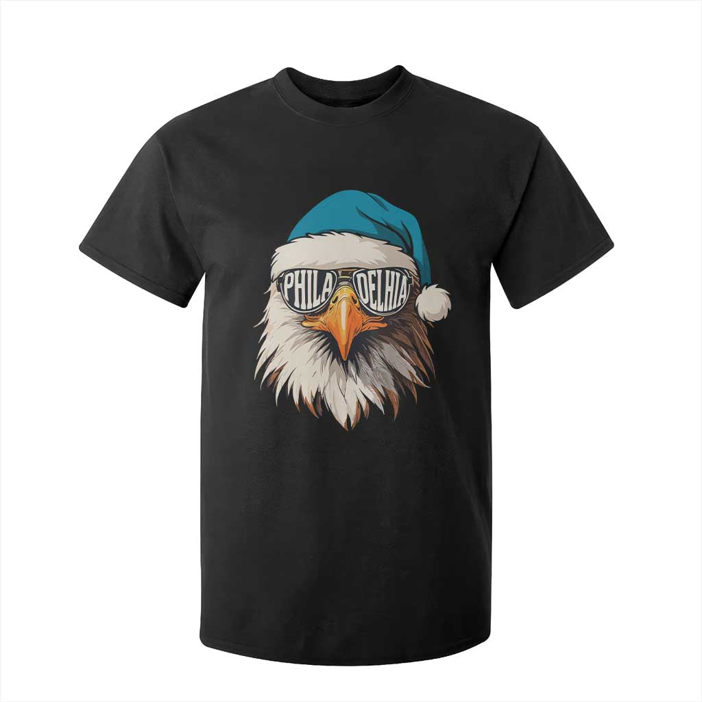 Christmas Philadelphia Fan T Shirt For Kid Santa Eagles Sport Philly Fan Game Day TS11 Black Print Your Wear