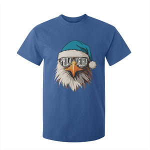 Christmas Football Lover T Shirt For Kid Green Santa PFE Game Day TS11 Royal Blue Print Your Wear