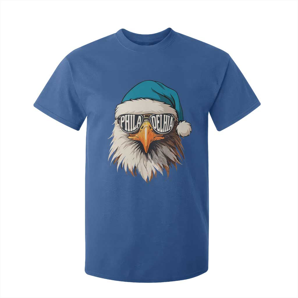 Christmas Philadelphia Fan T Shirt For Kid Santa Eagles Sport Philly Fan Game Day TS11 Royal Blue Print Your Wear