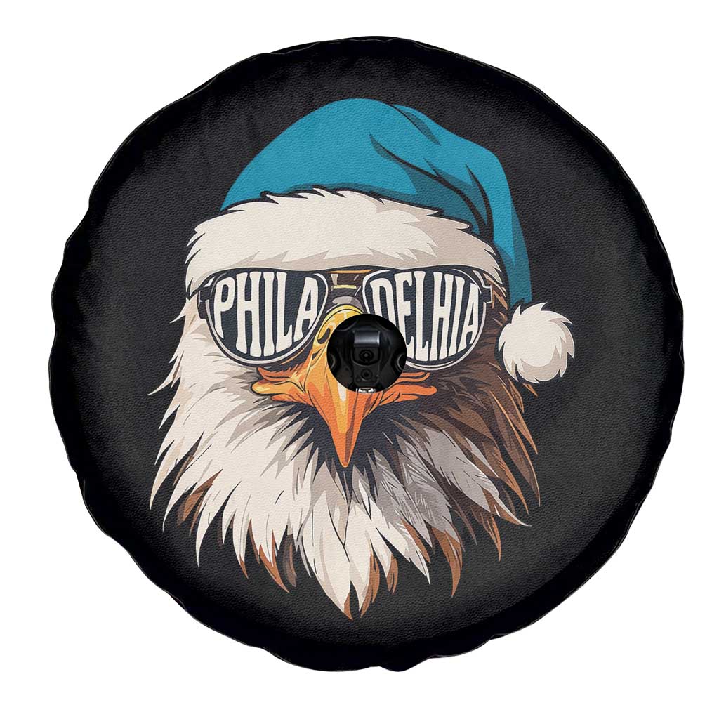 Christmas Football Lover Spare Tire Cover Green Santa PFE Game Day TS11 Print Your Wear