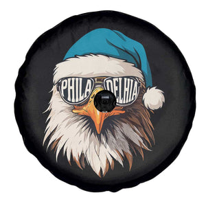 Christmas Football Lover Spare Tire Cover Green Santa PFE Game Day TS11 Print Your Wear
