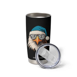 Christmas Football Lover Tumbler Cup Green Santa PFE Game Day TS11 Print Your Wear
