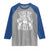 Funny BBQ Grilling I Like My Butt Rubbed And My Pork Pulled Raglan Shirt Barbecue Father's Day TS11 Sport Gray Royal Print Your Wear