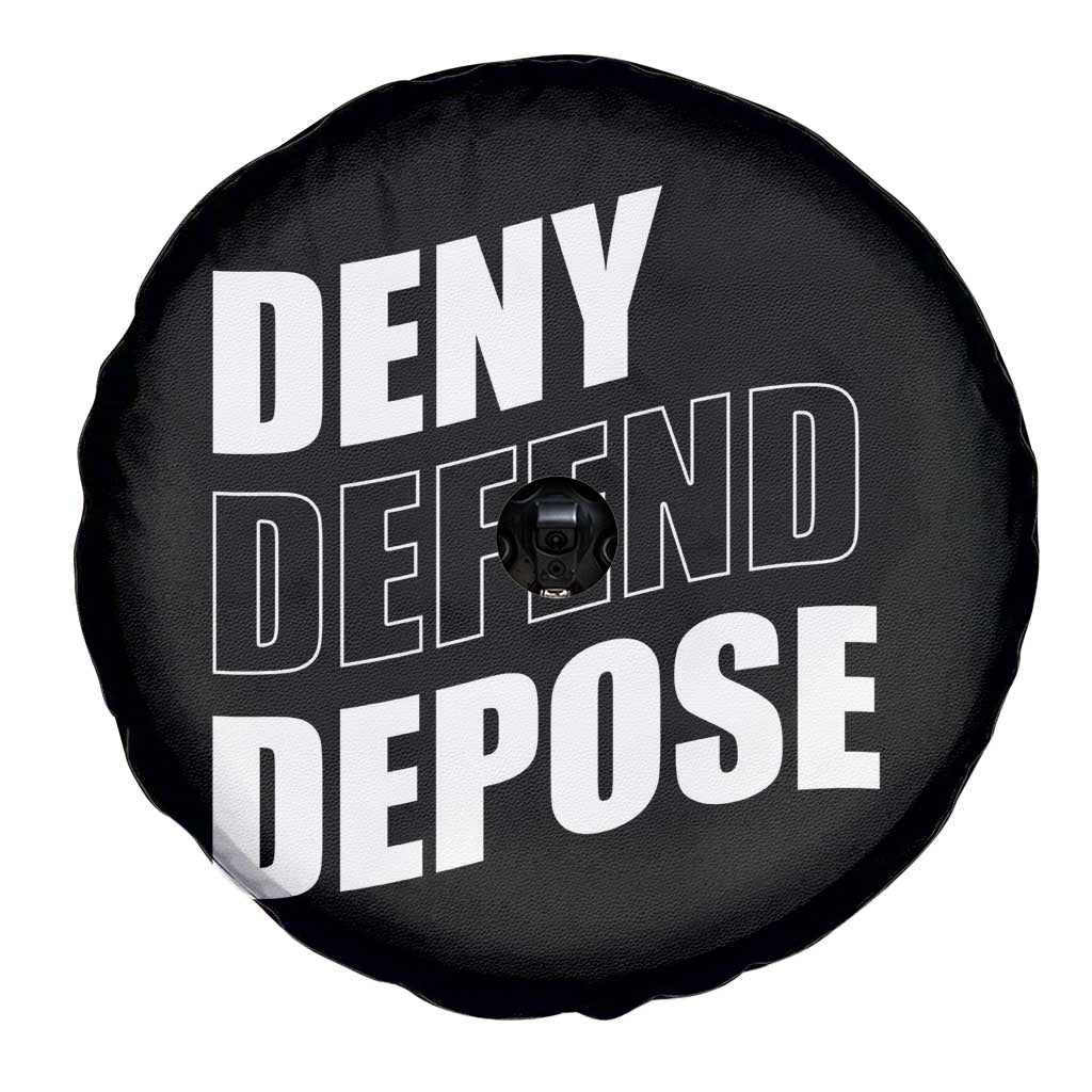 Deny Defend Depose Social Justice Spare Tire Cover TS11 Print Your Wear