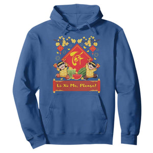 Funny Tet Vietnamese New Year 2025 Hoodie Li Xi Me Please Viet Holiday TS11 Royal Blue Print Your Wear