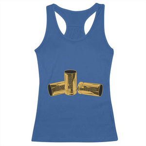 Deny Defend Depose Racerback Tank Top Vintage Bullet Shells TS11 Royal Blue Print Your Wear