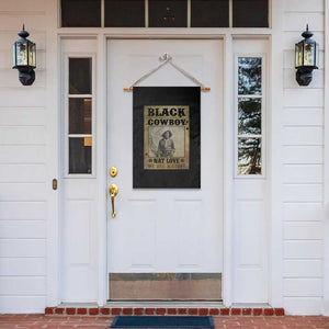 Black Cowboy Nat Love Garden Flag Black History Month TS11 Print Your Wear