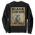 Black Cowboy Nat Love Sweatshirt Black History Month TS11 Black Print Your Wear