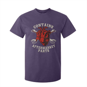 Funny Heart Surgery T Shirt For Kid Contains Aftermarket Parts TS11 Purple Print Your Wear