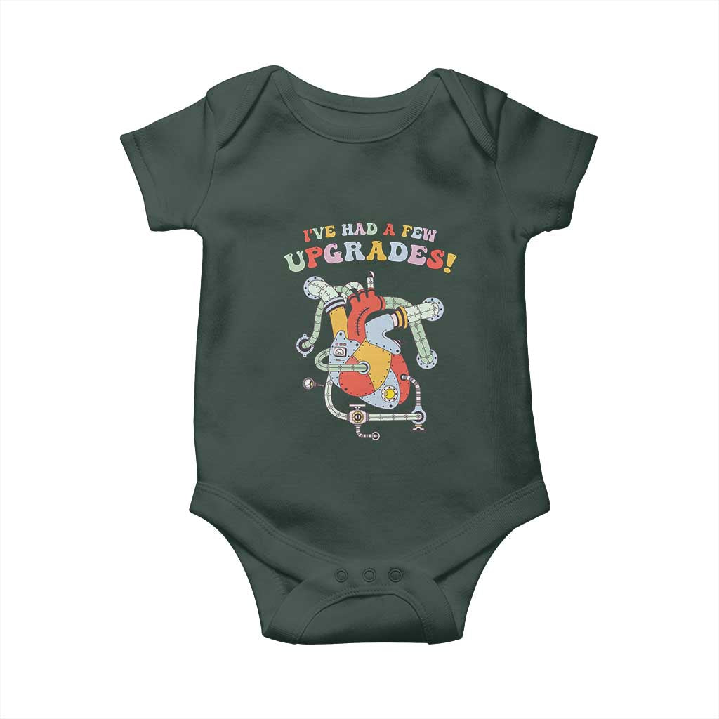 Congenital Heart Disease CHD Awareness Baby Onesie I've Had A Few Upgrades Mechanic Toy Heart TS11 Print Your Wear