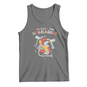 Congenital Heart Disease CHD Awareness Tank Top I've Had A Few Upgrades Mechanic Toy Heart TS11 Black Heather Print Your Wear