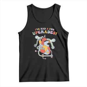 Congenital Heart Disease CHD Awareness Tank Top I've Had A Few Upgrades Mechanic Toy Heart TS11 Black Print Your Wear