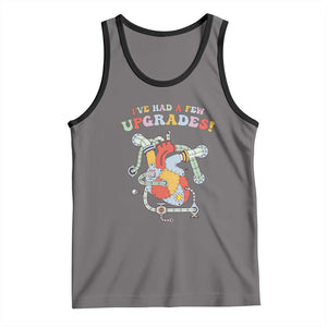 Congenital Heart Disease CHD Awareness Tank Top I've Had A Few Upgrades Mechanic Toy Heart TS11 Deep Heather Black Print Your Wear