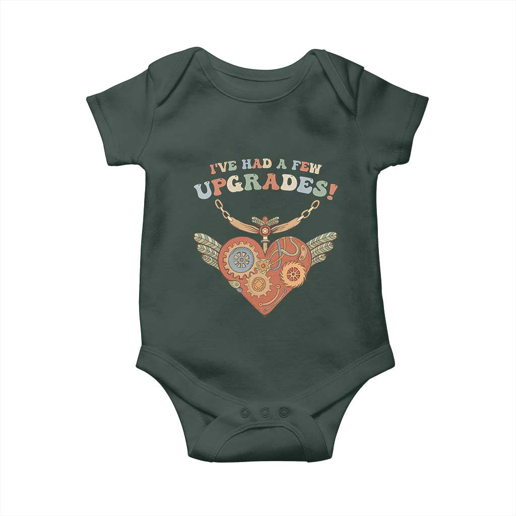 Congenital Heart Disease CHD Awareness Baby Onesie I've Had A Few Upgrades Toy Heart TS11 Print Your Wear
