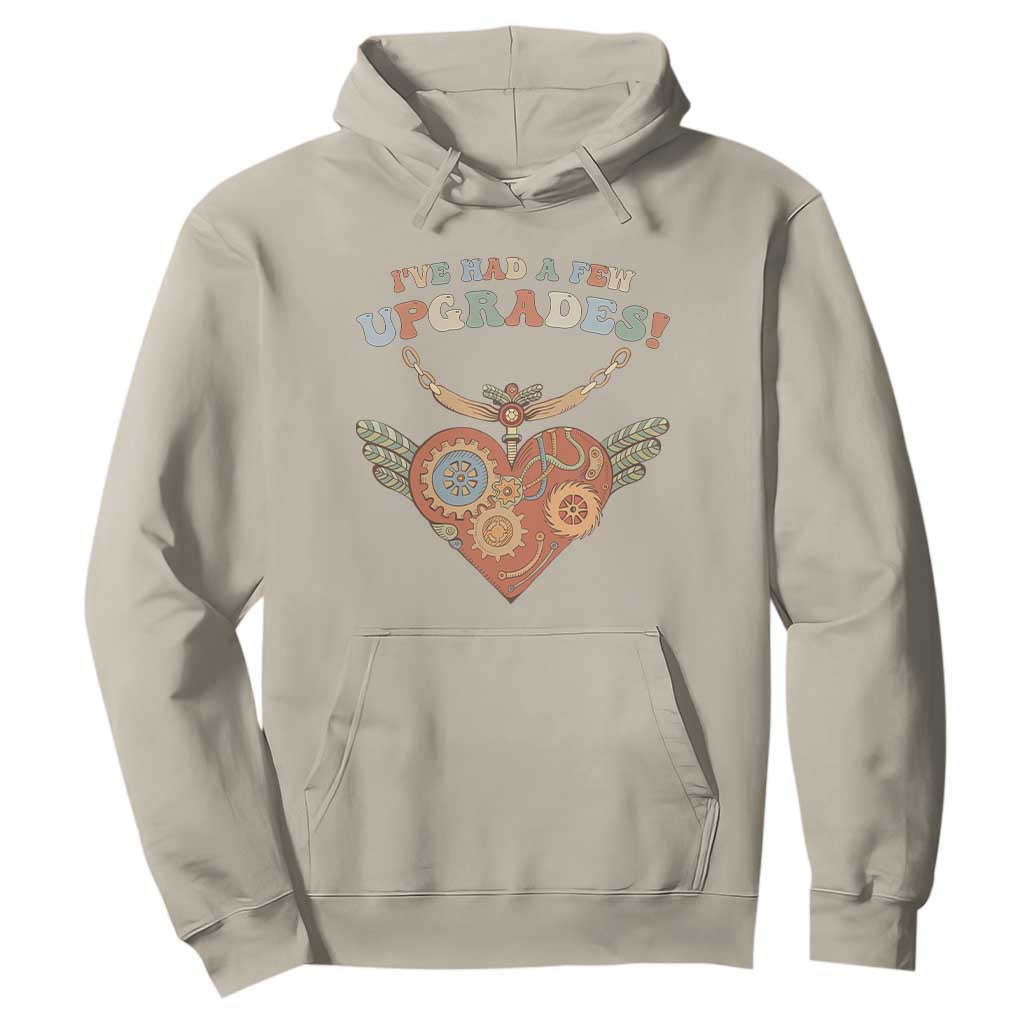 Congenital Heart Disease CHD Awareness Hoodie I've Had A Few Upgrades Toy Heart TS11 Sand Print Your Wear