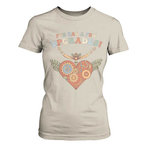 Congenital Heart Disease CHD Awareness T Shirt For Women I've Had A Few Upgrades Toy Heart TS11 Sand Print Your Wear