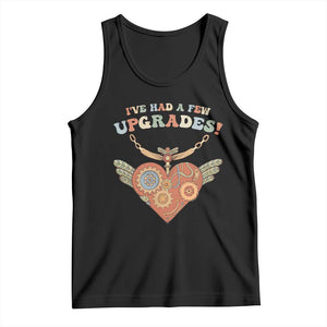 Congenital Heart Disease CHD Awareness Tank Top I've Had A Few Upgrades Toy Heart TS11 Black Print Your Wear
