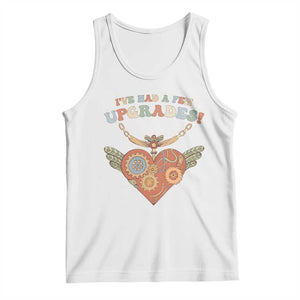 Congenital Heart Disease CHD Awareness Tank Top I've Had A Few Upgrades Toy Heart TS11 White Print Your Wear