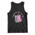 CHD Awareness Tank Top Congenital Heart Disease Awareness Floral Rib Cage TS11 Black Print Your Wear