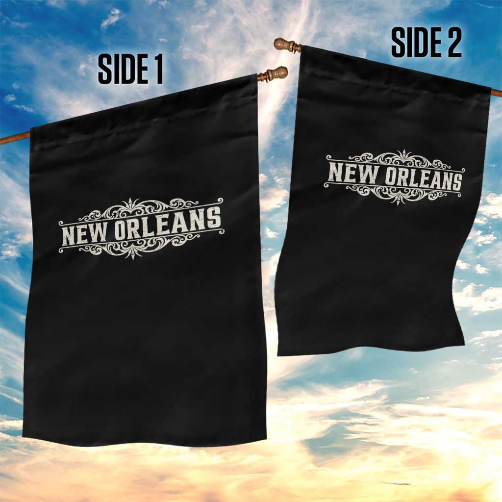 NOLA New Orleans Pride Vintage Scrollwork Garden Flag TS11 Print Your Wear