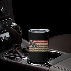 Louisiana Pride Vintage American Flag State Map Tumbler Cup TS11 Print Your Wear