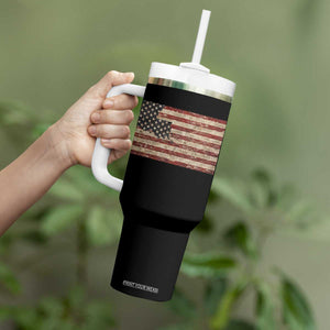 Louisiana Pride Vintage American Flag State Map Tumbler With Handle TS11 Print Your Wear