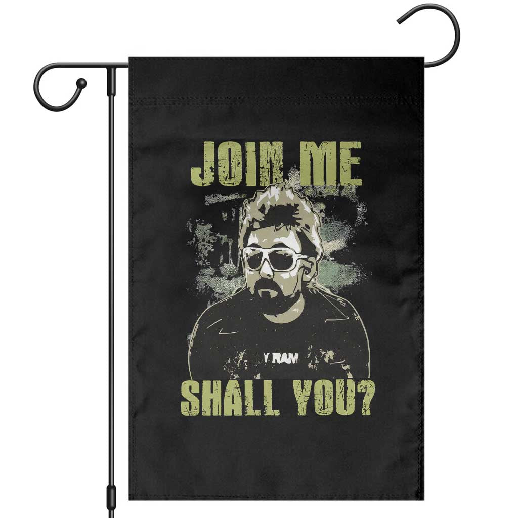 Adam Inspired Memorial Garden Flag Join Me Shall You The Woo Tribute TS11 Black Print Your Wear
