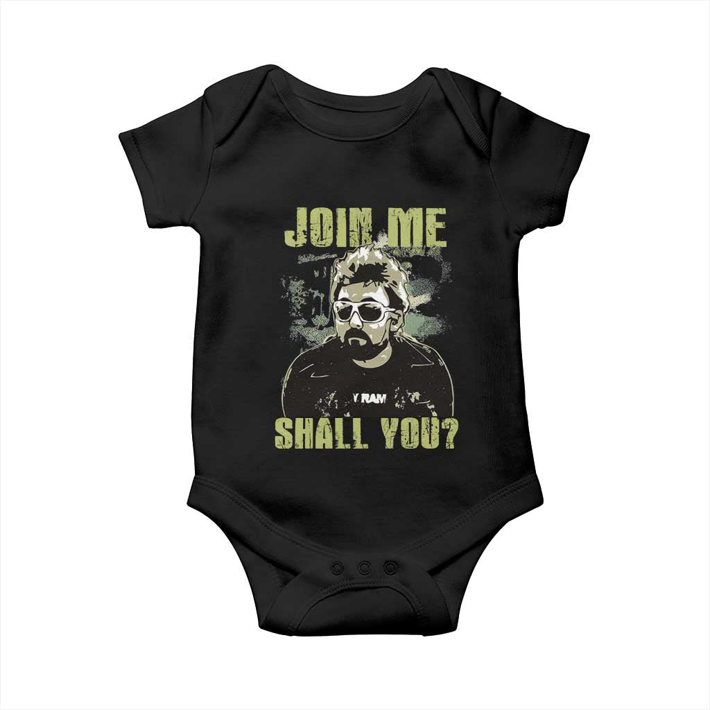 Adam Inspired Memorial Baby Onesie Join Me Shall You The Woo Tribute TS11 Black Print Your Wear