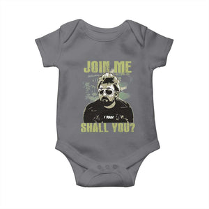 Adam Inspired Memorial Baby Onesie Join Me Shall You The Woo Tribute TS11 Charcoal Print Your Wear