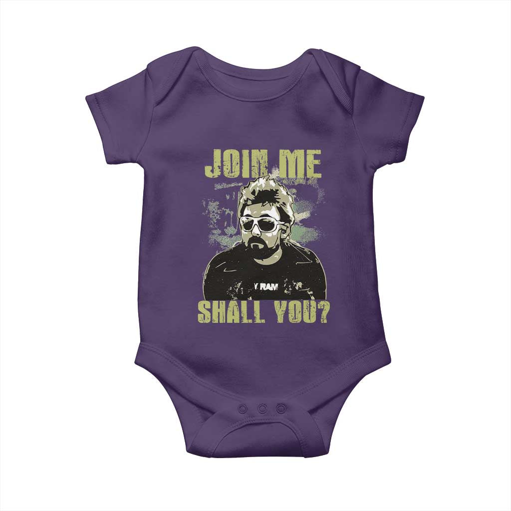 Adam Inspired Memorial Baby Onesie Join Me Shall You The Woo Tribute TS11 Purple Print Your Wear