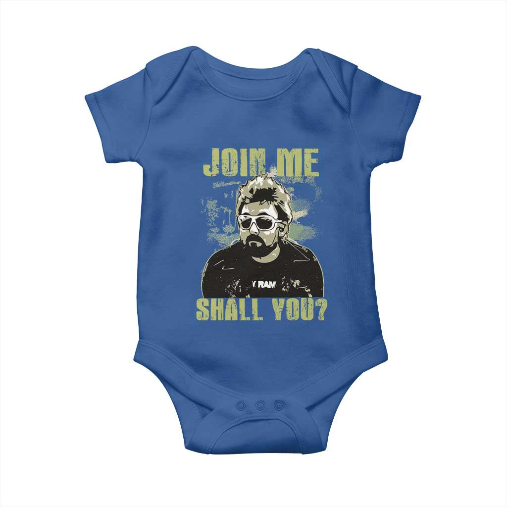 Adam Inspired Memorial Baby Onesie Join Me Shall You The Woo Tribute TS11 Royal Blue Print Your Wear