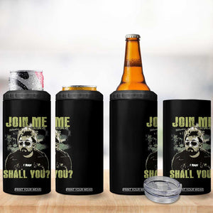 Adam Inspired Memorial 4 in 1 Can Cooler Tumbler Join Me Shall You The Woo Tribute TS11 Print Your Wear