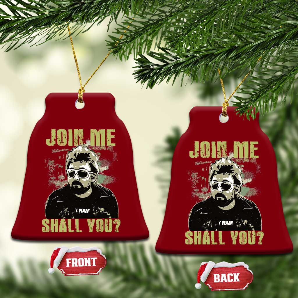 Adam Inspired Memorial Ceramic Ornament Join Me Shall You The Woo Tribute TS11 Print Your Wear