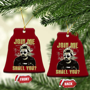 Adam Inspired Memorial Ceramic Ornament Join Me Shall You The Woo Tribute TS11 Print Your Wear