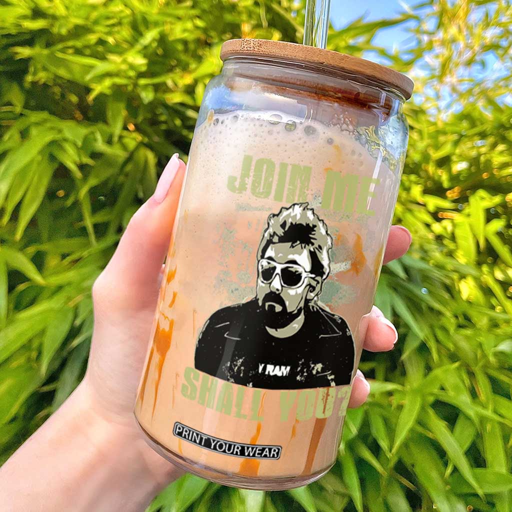 Adam Inspired Memorial Glass Can Join Me Shall You The Woo Tribute TS11 Black Print Your Wear