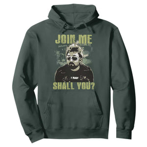 Adam Inspired Memorial Hoodie Join Me Shall You The Woo Tribute TS11 Dark Forest Green Print Your Wear