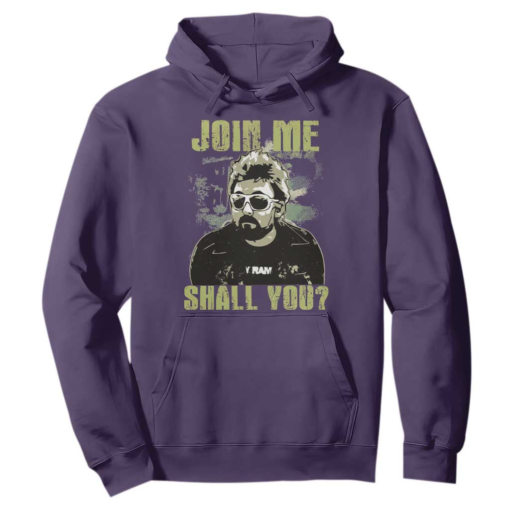 Adam Inspired Memorial Hoodie Join Me Shall You The Woo Tribute TS11 Purple Print Your Wear