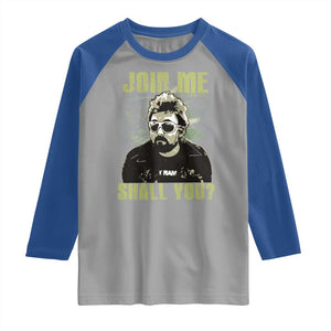 Adam Inspired Memorial Raglan Shirt Join Me Shall You The Woo Tribute TS11 Sport Gray Royal Print Your Wear