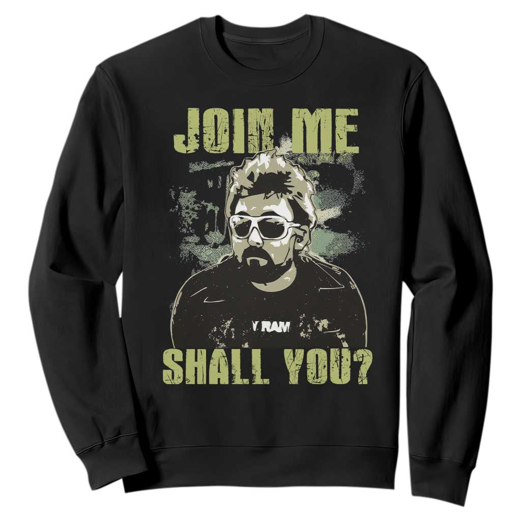 Adam Inspired Memorial Sweatshirt Join Me Shall You The Woo Tribute - Print Your Wear