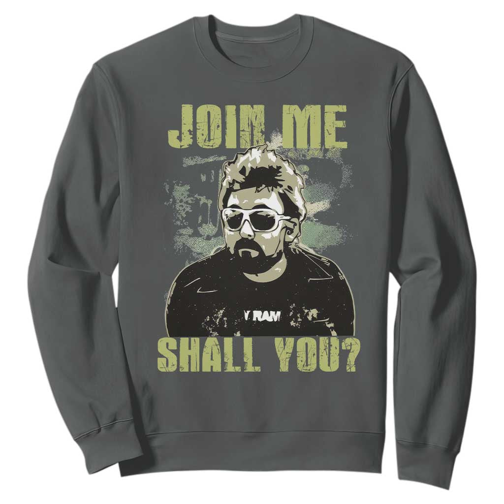 Adam Inspired Memorial Sweatshirt Join Me Shall You The Woo Tribute - Print Your Wear