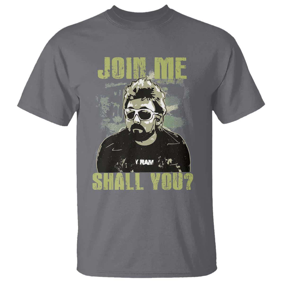 Adam Inspired Memorial T Shirt Join Me Shall You The Woo Tribute TS11 Charcoal Print Your Wear
