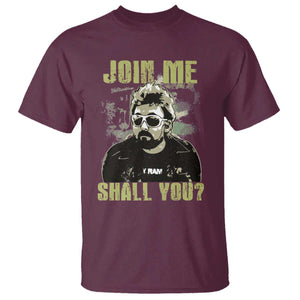 Adam Inspired Memorial T Shirt Join Me Shall You The Woo Tribute TS11 Maroon Print Your Wear